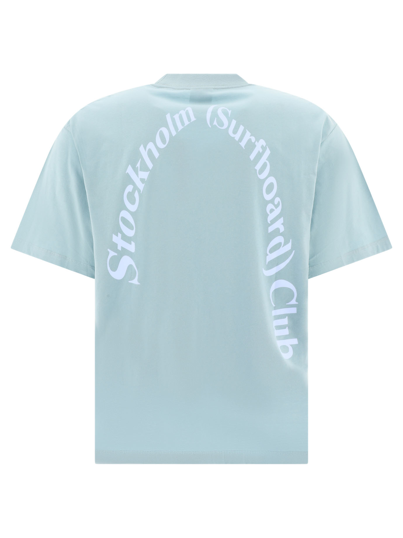 STOCKHOLM SURFBOARD CLUB Light Blue Stockholm (Surfboard) Club t-shirt